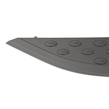 Dee Zee Running Board - NXc Board BR/RB BLACK TOP W/ BLACK TRIM(brackets sold DZ16201